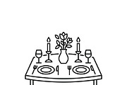 41 Wedding Event Icon Pack, an Outline Icon by adenpinkstore (Thumbnail 3 of 17)