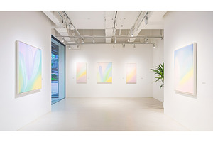Contemporary art gallery interior, an Abstract Photo by Lermont51