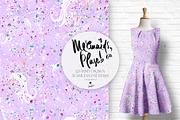 Baby Mermaids & Unicorns Patterns, a Pattern Graphic by KaramfilaS (Thumbnail 6 of 14)