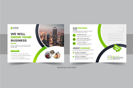 Modern eddm postcard design template, a Card Template by Pavel_design