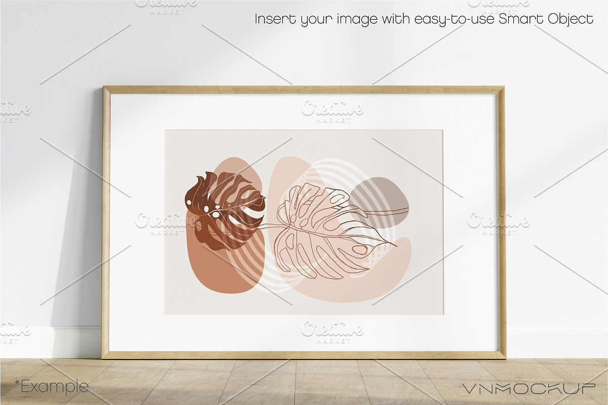 Minimal Frames Bundle - 27 Mockups, a Print Template by VNmockup (Photo 2 of 8)