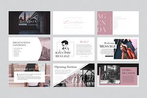 LONDON PowerPoint Template Gift