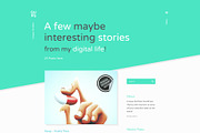 Qusq HTML - Colorful Portfolio, a Websites & App Template by IshYoBoy (Thumbnail 8 of 15)