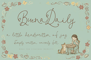 BuenaDaily - Warmly friendly Script
