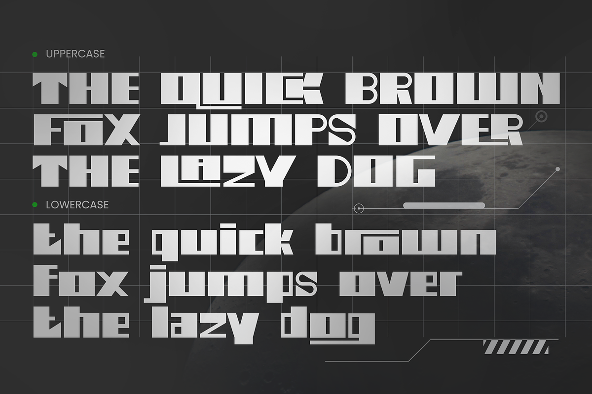 Areocheck Techno Fonts Three Styles, a Font by Erifqizefont (Photo 2 of 15)