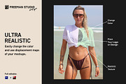 T-Shirt Mockup, a Shirt Mockup by Freeman Studio (Thumbnail 5 of 17)