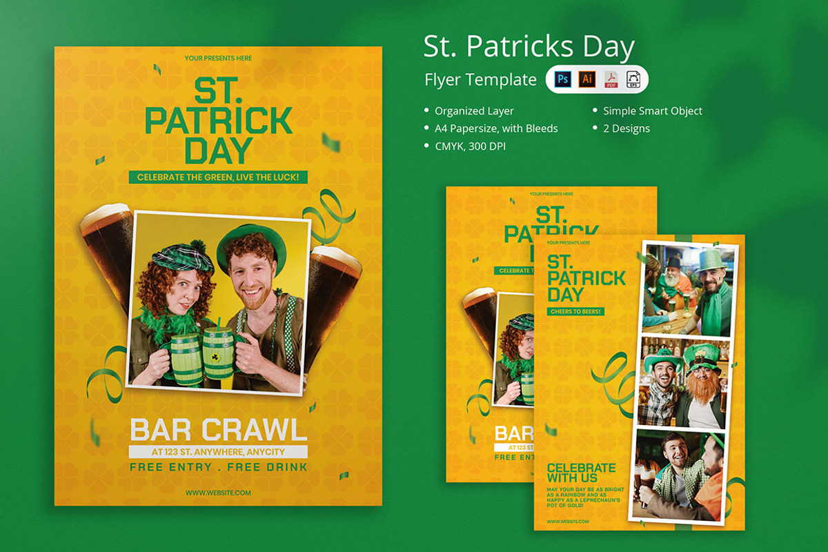 Iyan - St. Patricks Day Flyer, a Flyer Template by Attype (Photo 1 of 4)