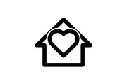 50 Home Love Heart House Icon Set Bu, an Illustration by Gaye Art (Thumbnail 39 of 51)