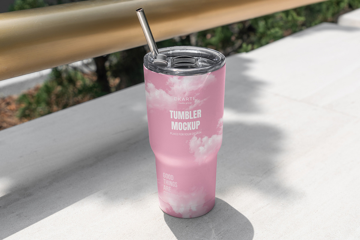Tumbler Mockups To Go, a Cups & Container Mockup by Dikarte.Store (Photo 5 of 14)