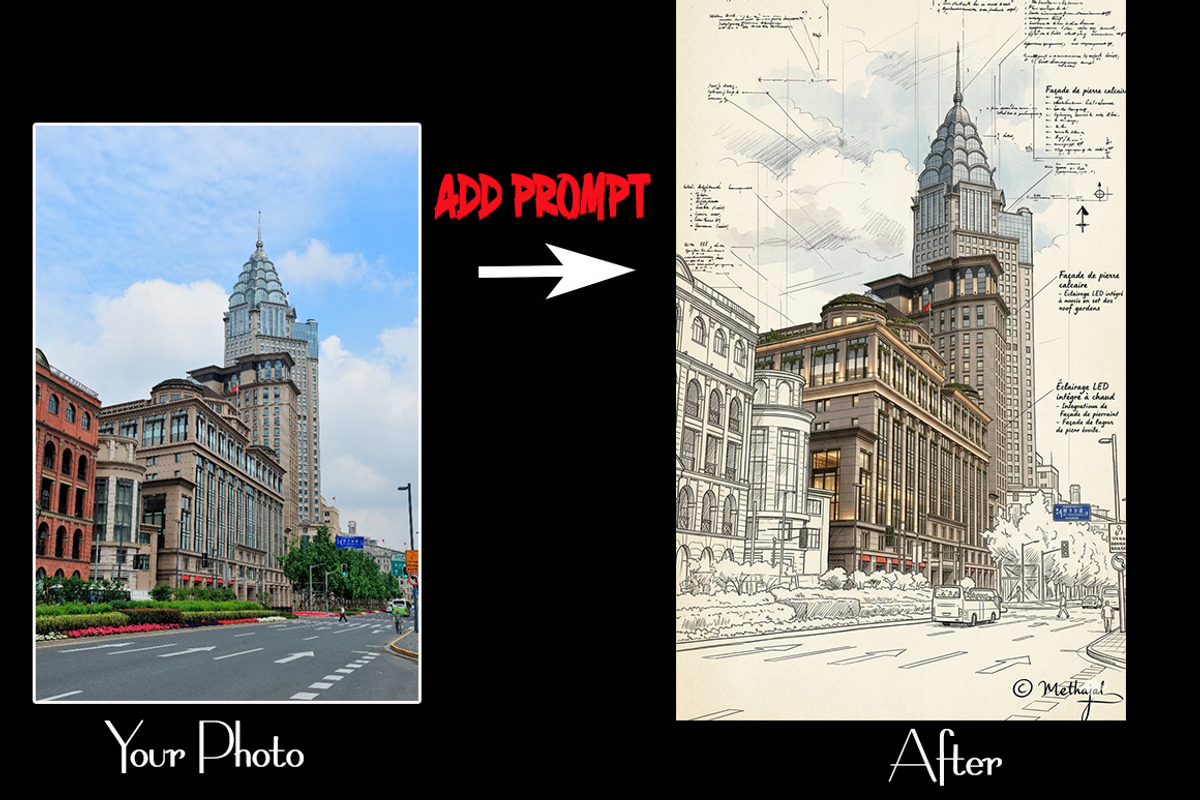 07 AI Prompt Archi Kit, an Illustration by 3d_model_tifotizi (Photo 7 of 9)