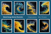 Nebula Energy Abstract Illustration, a Decorative Illustration by Housui Patterns (Thumbnail 2 of 12)