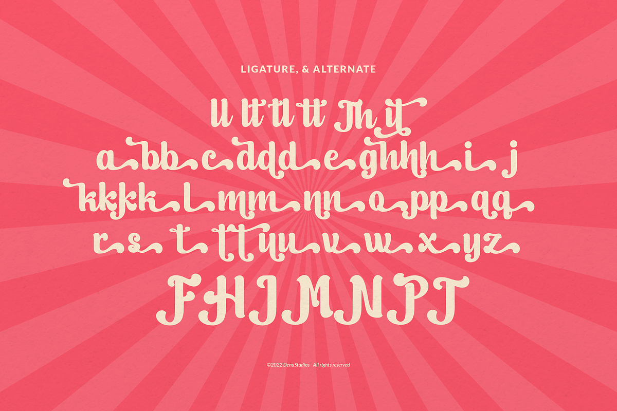 Moods Hitage | Retro Bold Script, a Handwritten Font by Denustudios (Photo 12 of 12)
