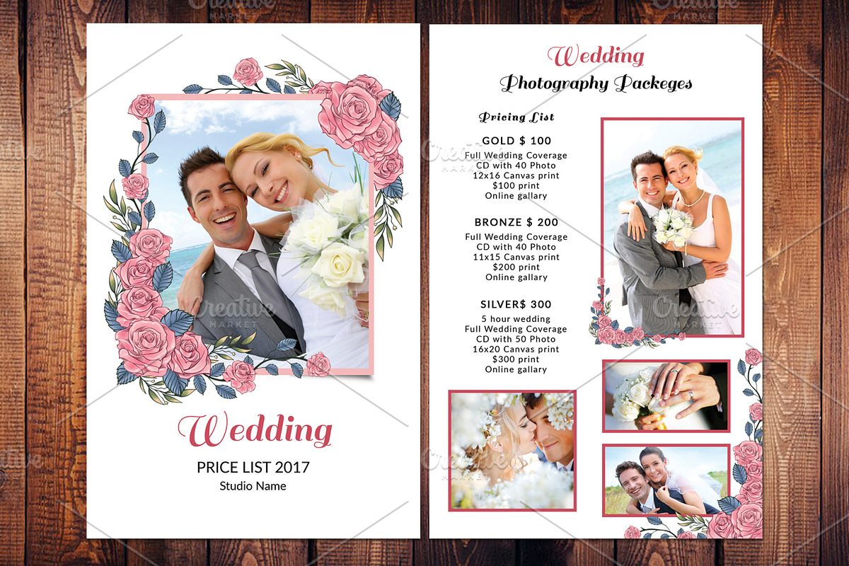Wedding Photography Price List -V587, a Flyer Template by Template Shop (Photo 1 of 3)