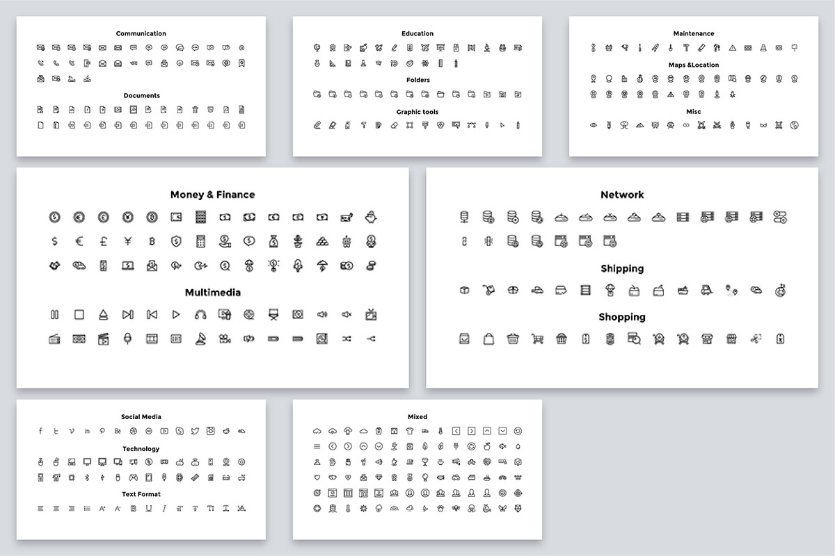 Vortex Powerpoint Template & Slides