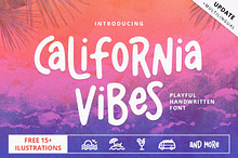 California Vibes - Playful Font