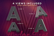 SALE 9 Creative 3D Lettering Sets, a Graphic by TVartworks (Thumbnail 36 of 60)