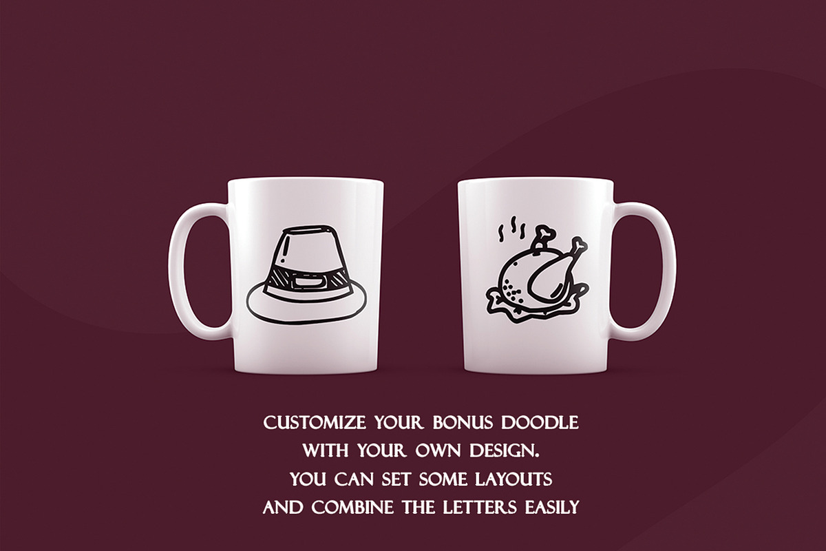 Gobbie Gobble - Thanks Giving Font preview 6