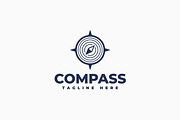 Compass Logo Template, a Branding & Logo Template by Zeer Graphic (Thumbnail 2 of 2)