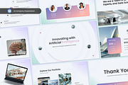 Artificial Intelligence Company Key, a Presentation Template by Antstheme (Thumbnail 1 of 2)