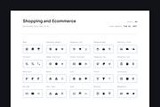 Shopping and Ecommerce Icon Set, a Solid Icon by 123done (Thumbnail 2 of 2)