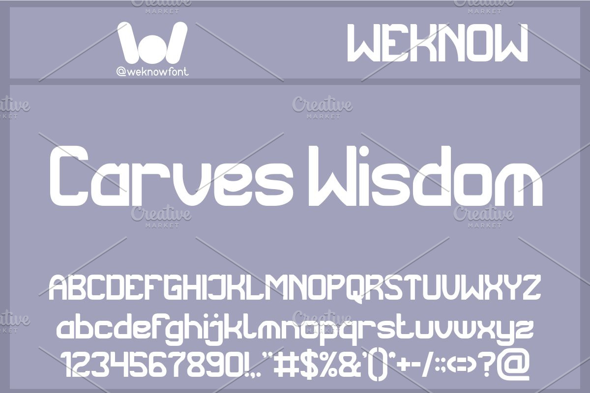 Enter Action font, a Font by weknow (Photo 2 of 8)