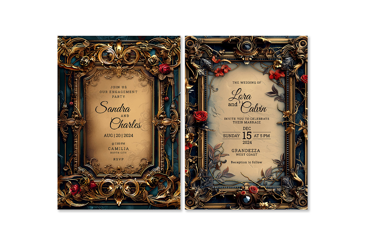 175+ Abstract Vector Invitations, an Invitation Template by M6 Gallery (Photo 72 of 126)