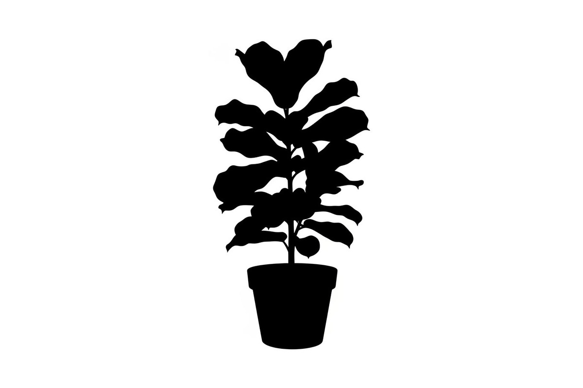 Minimal Potted Plant Silhouette, a Graphic by Artivon (Photo 8 of 10)