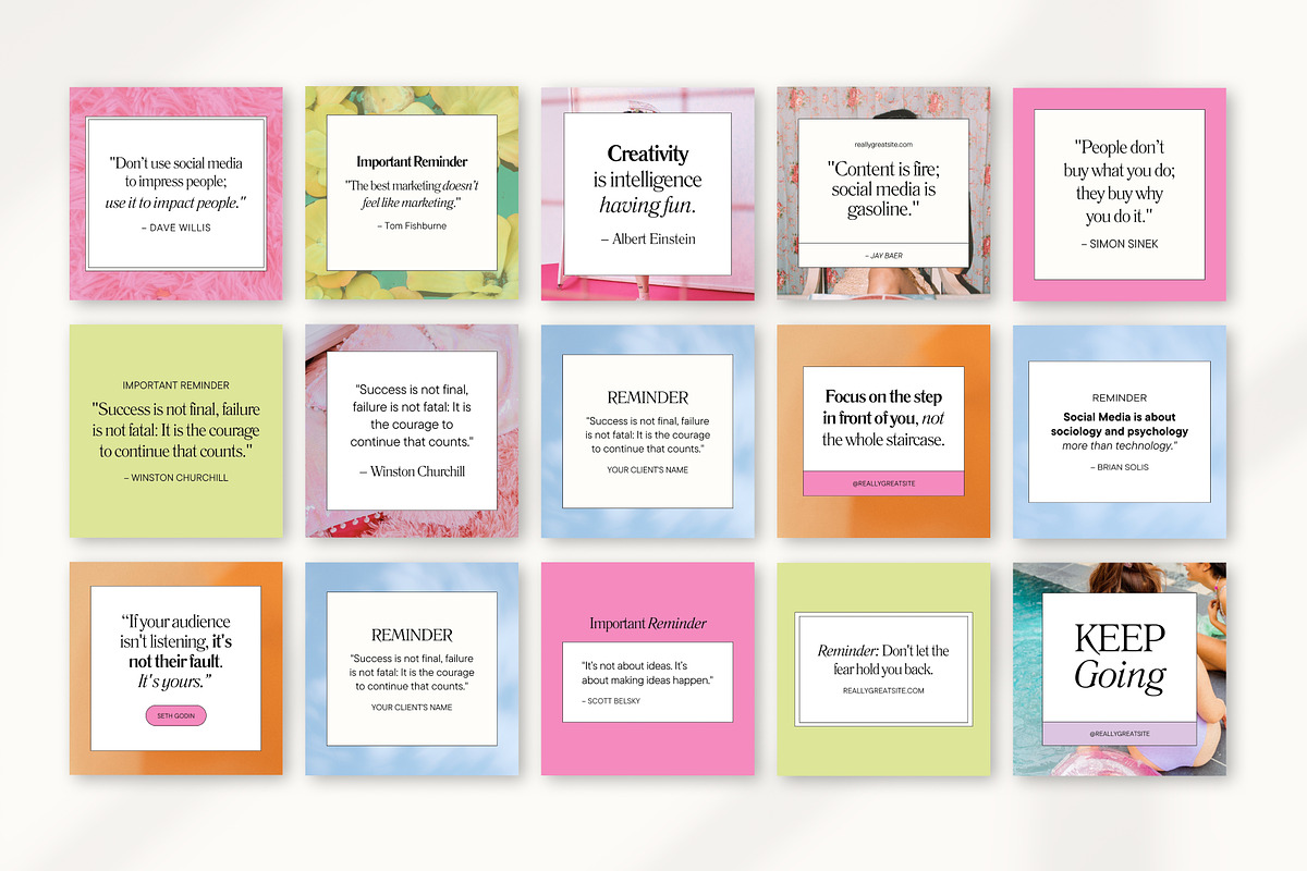 Instagram Creator for Coaches Canva, a Social Media Template by Fallon Gerst (Photo 22 of 47)