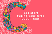 Batik India Color Font, a Script Font by ilonitta (Thumbnail 8 of 8)