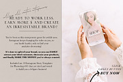 18 Instagram Templates for Creatives, a Social Media Template by CreativeMavenCo. (Thumbnail 5 of 8)
