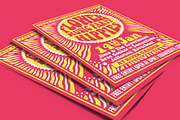 Hippies Music Party Flyer Poster, a Flyer Template by Muhamad Iqbal hidayat (Thumbnail 2 of 3)