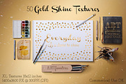 50 Gold Shine Textures + Bonus, a Texture Graphic by Artfanaticus (Thumbnail 2 of 5)