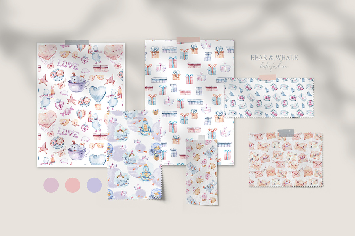 SALE! UNDERWATER seamless patterns, a Pattern Graphic by Tiana Geo (Photo 2 of 6)