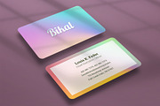Business card Template & 3 Mock-up, a Business Card Template by Smashing_Studio (Thumbnail 2 of 4)