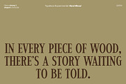 Nord Wood - Serif Display Font, a Serif Font by Studio Moara (Thumbnail 5 of 8)