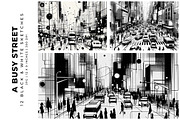 A Busy Street, a Decorative Illustration by Digital Art Creations (Thumbnail 5 of 7)