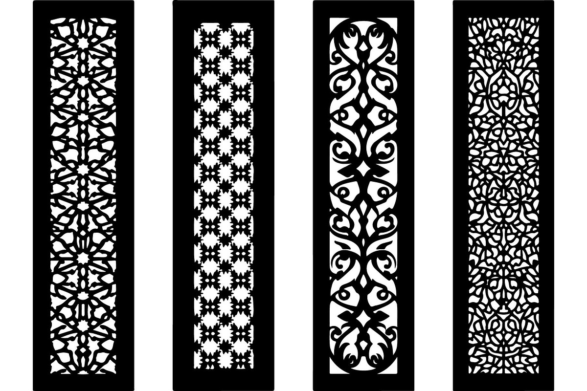 Black Geometric Laser Cut Sets, an Object Graphic by Creativeshirt (Photo 4 of 5)