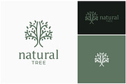 Spring Tree Leaves Branch Line Logo, a Branding & Logo Template by ika trisiana (Thumbnail 2 of 2)