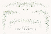 Watercolor Eucalyptus Green Floral, a Decorative Illustration by Veris Studio (Thumbnail 8 of 20)