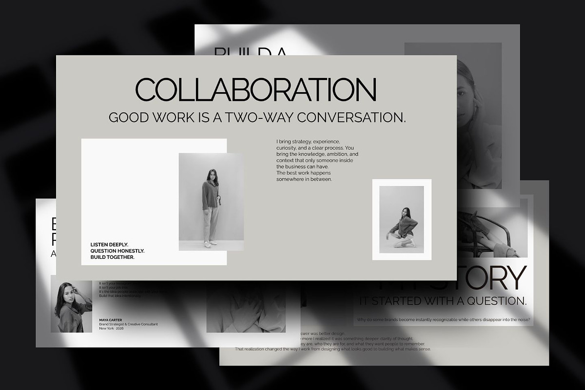Personal Brand Presentation Bundle, a Presentation Template by ShowUp! Studio (Photo 7 of 7)