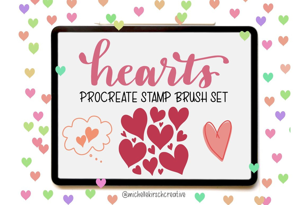 DOODLE BUNDLE - Procreate Stamps, a Brush Add-On by Michelle Kirsch Creative (Photo 18 of 32)