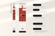 Bridal Stylist Digital Business Card, a Landing Page Template by batang (Thumbnail 3 of 5)