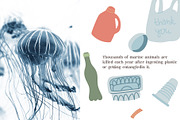 Zero Waste Clipart Collection, an Animal Illustration by Kate Galunga Artstore (Thumbnail 10 of 20)