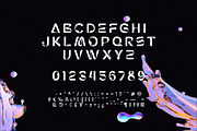 BOREN - LIQUID FONT, a Sans Serif Font by LoneArmy (Thumbnail 8 of 8)