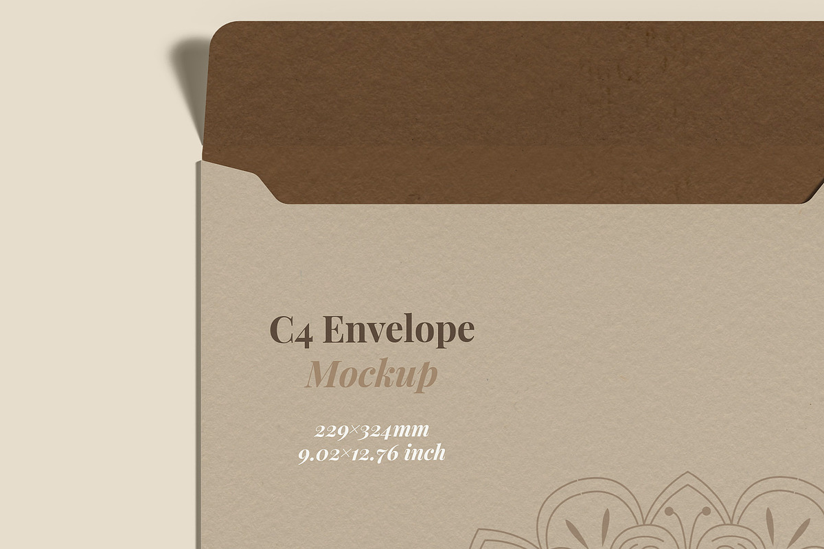 Envelope C4 Mockup - 12 Views, a Packaging Mockup by Illusiongraphic (Photo 22 of 24)
