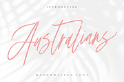 Australians - Handwritten Font, a Script Font by Megi Satyo Widodo (Thumbnail 1 of 19)