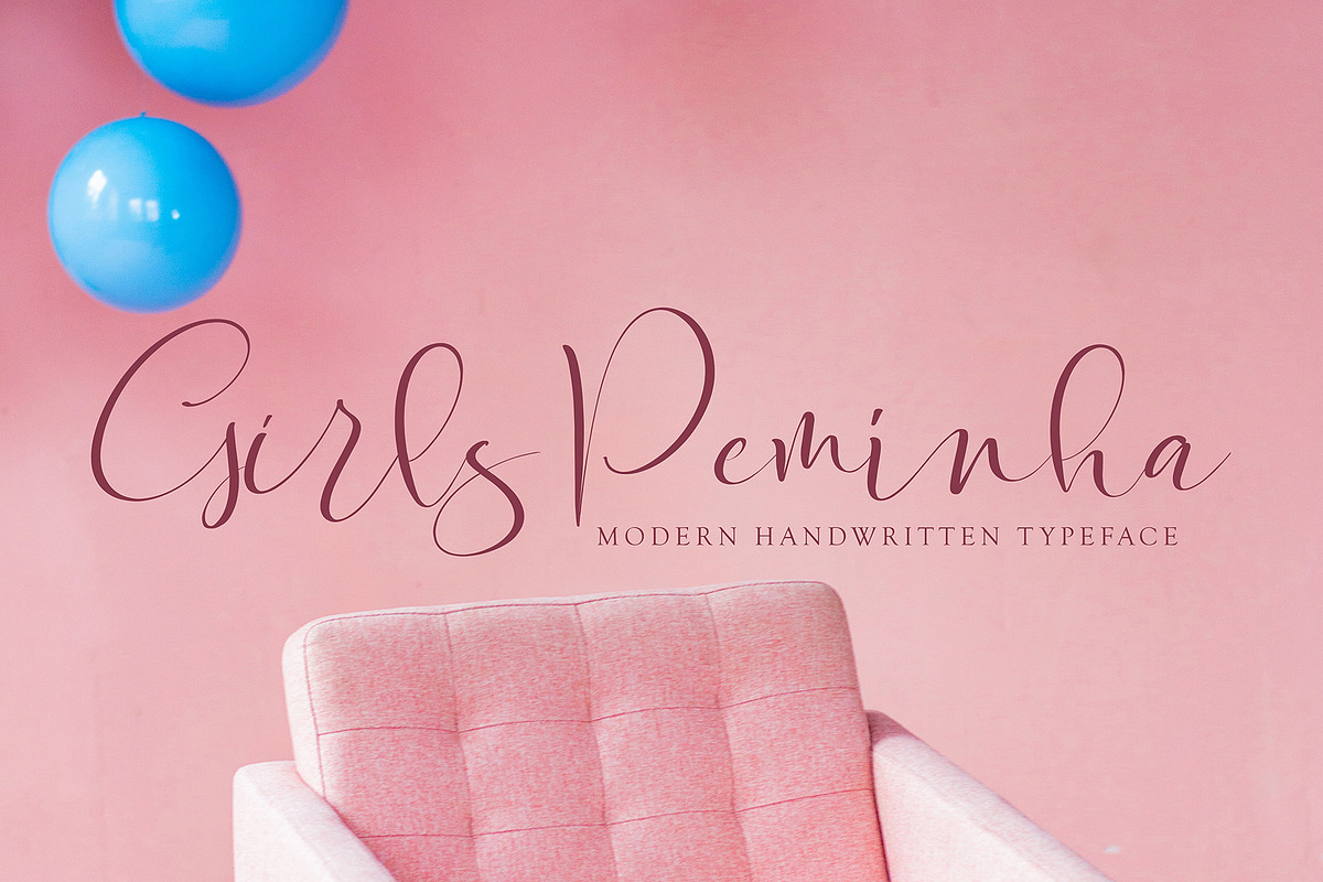 Ghanila, a Script Font by pineungtype (Photo 6 of 11)