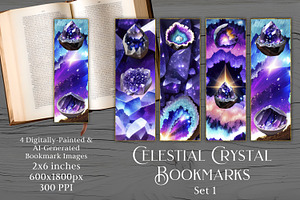 Bookmarks - Celestial Crystal 1