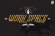 Work Space, a Font by inumocca_type (Thumbnail 1 of 6)