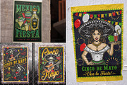 28 Cinco de Mayo posters, a Brochure Template by DGIM studio (Thumbnail 4 of 5)